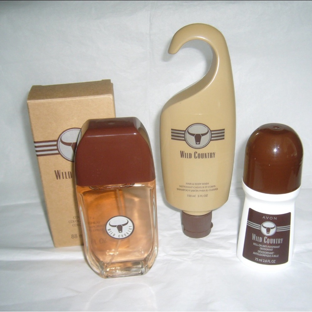 Avon Mens Wild Country 3pc bundle new